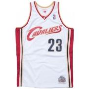 T-shirt Mitchell And Ness Maillot NBA Lebron James Cleve