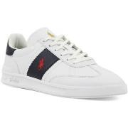 Chaussures Ralph Lauren Sneaker Uomo White Navy Red 809954593001