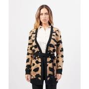 Gilet Gaudi Cardigan jacquard à imprimé animalier