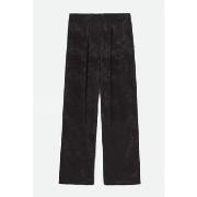 Pantalon Le Temps des Cerises Pantalon clemati en jacquard noir