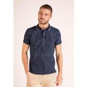 T-shirt Camberabero Polo manches courtes imprimé all over en interlock