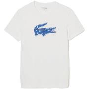 T-shirt Lacoste T-SHIRT SPORT EN JERSEY RESPIRANT IMPRIMÉ CROCODILE