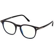 Lunettes de soleil Tom Ford FT5832-B Cadres Optiques, Noir, 50 mm