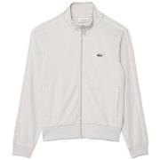 Sweat-shirt Lacoste VESTE DE SURVÊTEMENT PARIS EN PIQUÉ GRISE