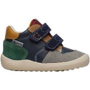 Baskets enfant Naturino Chaussures premiers pas en cuir et suède FINAY...