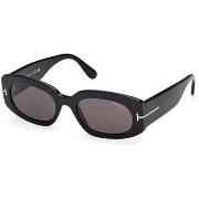 Lunettes de soleil Tom Ford FT1187 CIELLE Lunettes de soleil, Noir/Fum...