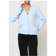 Pull Kebello Pull Cardigan col v Ciel F