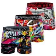 Boxers Freegun Lot de 3 boxers enfant Garantie 2 ans Pop Art