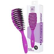 Accessoires cheveux Ilu Brosse Flexible Vent violet