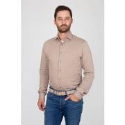 Chemise Suitable Chemise Piqué Beige