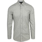 Chemise Suitable Chemise Impression Paisley Vert