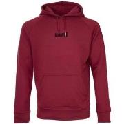 Sweat-shirt Harrington Hoodie Harrington bordeaux/noir