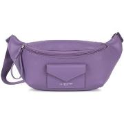 Sac à main LANCASTER Sac banane Zippé Maya 517-85 Mauve Foncé