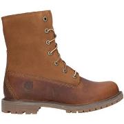 Bottines Timberland - Authentics Teddy Fleece - marron