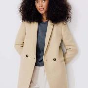 Manteau Promod GISELE court manteau en laine