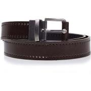 Ceinture Isotoner Ceinture Homme 2 en 1 Noir/Marron