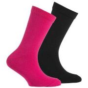 Chaussettes enfant Kindy Lot de 2 paires de mi-chaussettes en pur coto...