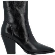 Boots MICHAEL Michael Kors Bottine texane Dover en cuir noir