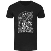 T-shirt Grindstore Lets Rock