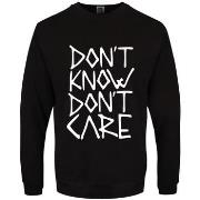 Sweat-shirt Grindstore Don't Know Don't Care