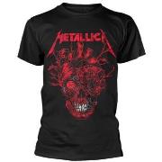 T-shirt Metallica Heart Skull