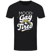 T-shirt Grindstore Mood: Gay Tired