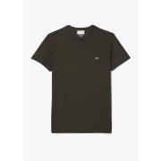 T-shirt Lacoste T-Shirt kaki