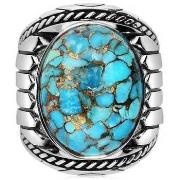 Bijoux Orusbijoux Bague Turquoise Indiana Argent