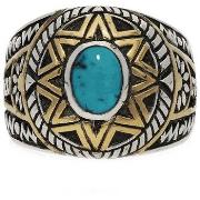 Bijoux Orusbijoux Bague Homme Argent Soleil Ethnique Turquoise