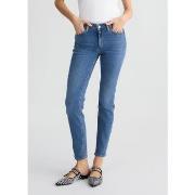 Jeans Liu Jo Jean skinny bleu à strass