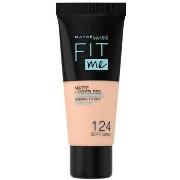 Fonds de teint &amp; Bases Maybelline New York Fit Me Matte+poreless F...