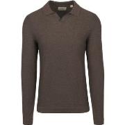 T-shirt Dstrezzed Polo Mercury Marron