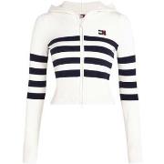 Sweat-shirt Tommy Jeans Tjw Stripe Zip Thru