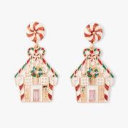 Boucles oreilles Lollipops Boucles d'oreilles maisons pain d'épices Co...