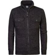 Sweat-shirt Petrol Industries Cardigan Sitka Noir