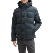 Blouson Tom Tailor Doudoune PUFFER Stormy Blue