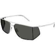 Lunettes de soleil Saint Laurent SL 750 Lunettes de soleil, Argent/Gri...