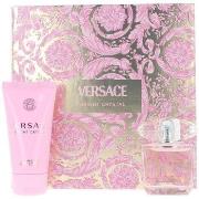 Cologne Versace Boîtier En Cristal Brillant 2 Pcs