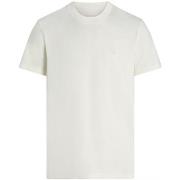 T-shirt Calvin Klein Jeans T shirt Ref 64486 YBI Ecru