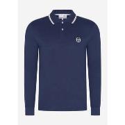 T-shirt Sergio Tacchini Sergio 020 ls polo shirt - bleu maritime garde...