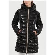 Manteau Kebello Doudoune Mi Longue Noir F