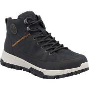 Boots Rieker blue combination casual closed men's boots