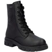 Bottines Rieker black casual closed ladies mid height boots