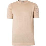 T-shirt John Smedley T-shirt passepoilé Lorca