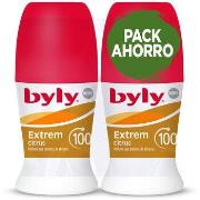 Accessoires corps Byly Extrem Agrumes 100h Déo Roll-on Pack 2 X