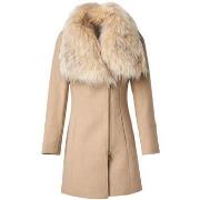 Manteau Salsa The reimagined wool coat with fur