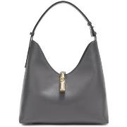 Sac a main Furla Sac Drop en cuir lisse gris