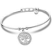 Bracelets Lotus Bracelet jonc Millennial arbre de vie cristal