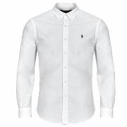 Chemise Polo Ralph Lauren CHEMISE DROITE CUSTOM EN OXFORD LEGER