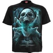 T-shirt Spiral Ghost Skull